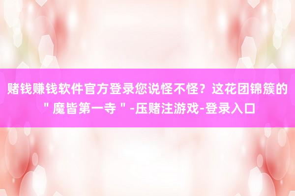 赌钱赚钱软件官方登录您说怪不怪？这花团锦簇的＂魔皆第一寺＂-压赌注游戏-登录入口