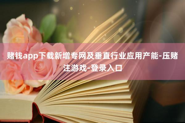 赌钱app下载新增专网及垂直行业应用产能-压赌注游戏-登录入口
