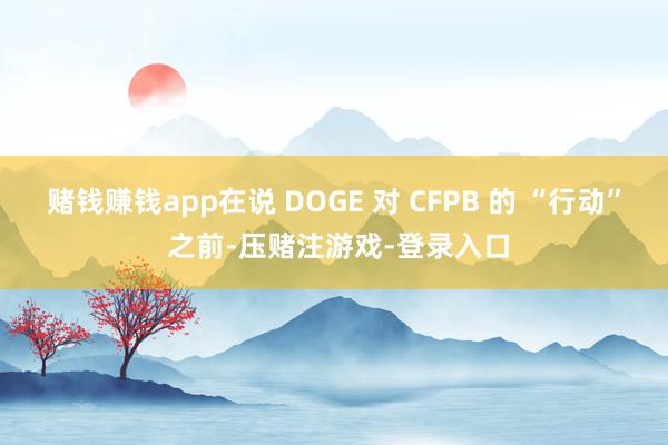 赌钱赚钱app在说 DOGE 对 CFPB 的 “行动” 之前-压赌注游戏-登录入口