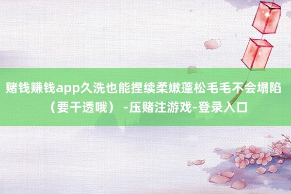 赌钱赚钱app久洗也能捏续柔嫩蓬松毛毛不会塌陷 (要干透哦) -压赌注游戏-登录入口